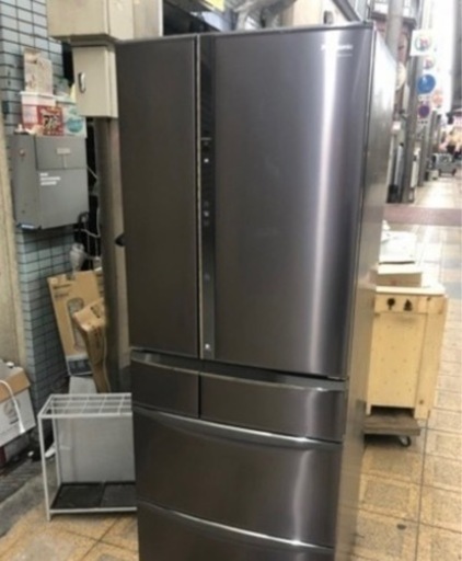 Panasonic 冷蔵庫　501L 6枚扉