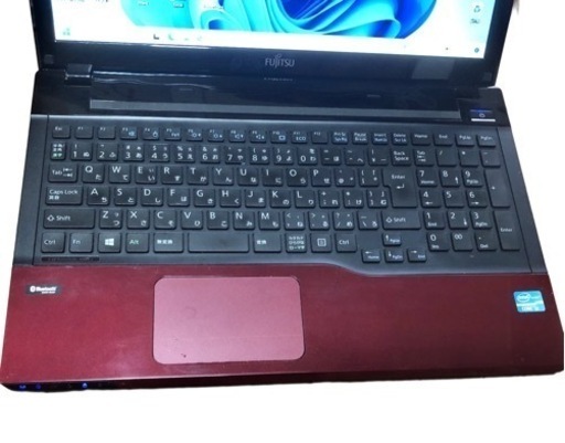 ●富士通15.6インチAH45/高性i5第三世代/メモリ8GB/Win11pro/SSD256gb/Office2021/アプリ多数す