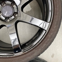 ENKEI PF07 カラー:SBK 18インチ 8J インセット45 PCD100の画像