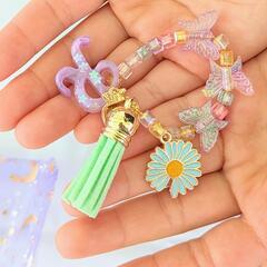 赤ちゃん連れイベント funfenfantマルシェ 千葉みなと 結婚式場 ベイサイドパーク迎賓館  イニシャルキーホルダーのワークショップ − 千葉県