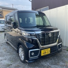 現行型　スペーシア　カスタム　HYBRID  走行61000km...