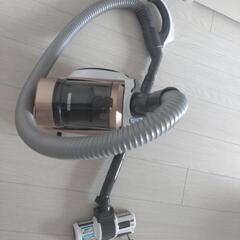 壊れてる掃除機（ピンク）の画像