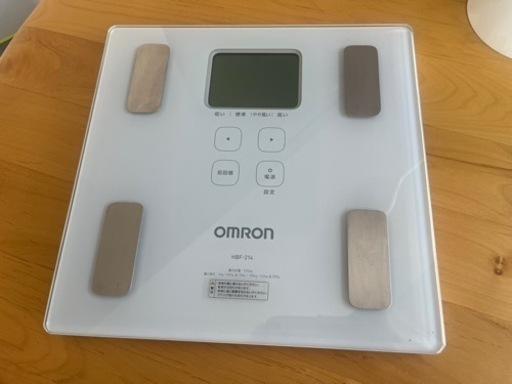 OMRON 体重計 HBF-214