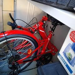 折りたたみ自転車未使用　値下げしました