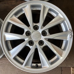 アルミホイール15インチ6J 4本／100-5H +48／インプレッサSUBARU ENKEI A4241の画像