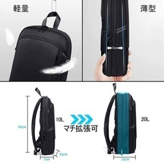 新品未使用 ビジネスリュックの画像