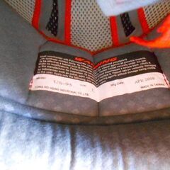 フルフェイス、Lサイズの展示品傷あり、引き取り限定の画像