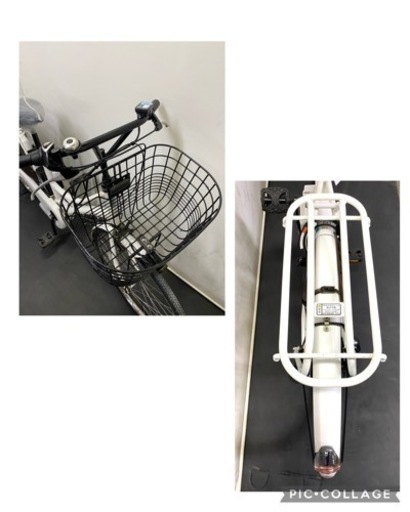 関東全域送料無料　業界最長保証付き　電動自転車　ヤマハ　パスアミ　 26インチ　8.7ah パワフル　白色　電動アシスト自転車