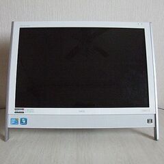 19型ワイド 液晶（1440×900ドット）　NEC VALUESTAR N VN550/V 　一体型パソコン（難あり）　 (a297)の画像