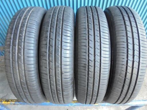 グッドイヤー　EfficientGrip Eco EG01　155/80R13　4本　9.5分溝　程度良好！