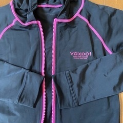 ラッシュガード　黒　150の画像