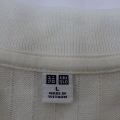 UNIQLO／【未使用】リブポロシャツ2枚セット／Lの画像