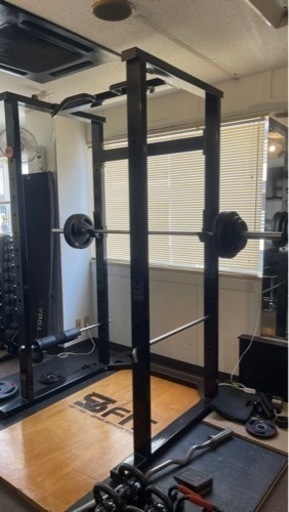 スクワットラック、ベンチ、バーベルセット6万円