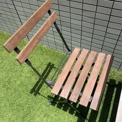 IKEA TARNO ベランダ　テーブルセットの画像