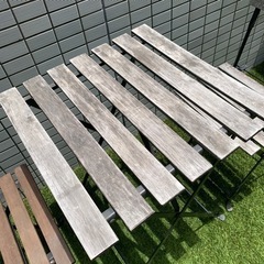 IKEA TARNO ベランダ　テーブルセットの画像