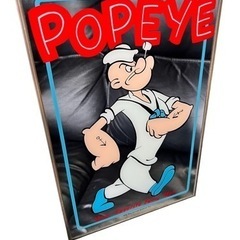 NO.546 ポパイミラー POPEYE 壁掛けミラー アンティーク レトロ レア KING FEATURES SYNDICATE USA 希少