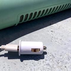 車内換気用 USB ファン ドウシシャ 製造2018年の画像