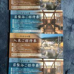 うはらの湯 入泉 岩盤浴 ペア 招待券