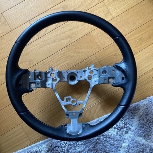 ダイハツ純正皮巻きステアリング