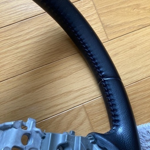 ダイハツ純正皮巻きステアリング