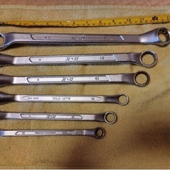 決まりました。メガネレンチ 6本セットの画像