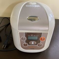 《お渡しする方決まりました》シーシーピー炊飯ジャー【BK-R60...