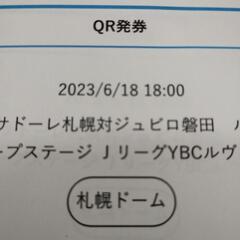 サッカー観戦チケット