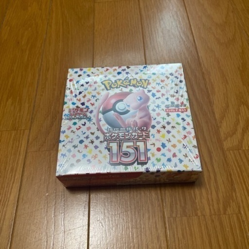即売れました！ポケモンカード151 BOX  未開封