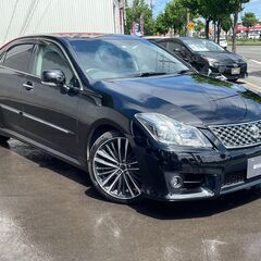 全国自社ローン！！全国納車始めました！！クラウンアスリート！i-Four！特別価格コミコミ129万円！　4WD　前席シートエアコン＆シートヒーター　Bカメラ　ETC　ドライブモード　ナビ　TV　PUSHスタート　クルコン　車検新規！の画像