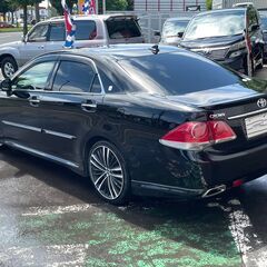 全国自社ローン！！全国納車始めました！！クラウンアスリート！i-Four！特別価格コミコミ129万円！　4WD　前席シートエアコン＆シートヒーター　Bカメラ　ETC　ドライブモード　ナビ　TV　PUSHスタート　クルコン　車検新規！の画像