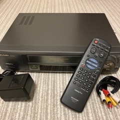 【SHARP】ビデオカセットレコーダー