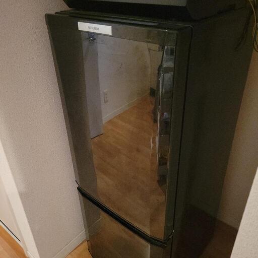 美品✨三菱 MITSUBISHI 2ドア 冷蔵庫 MR-P15W-B 146L