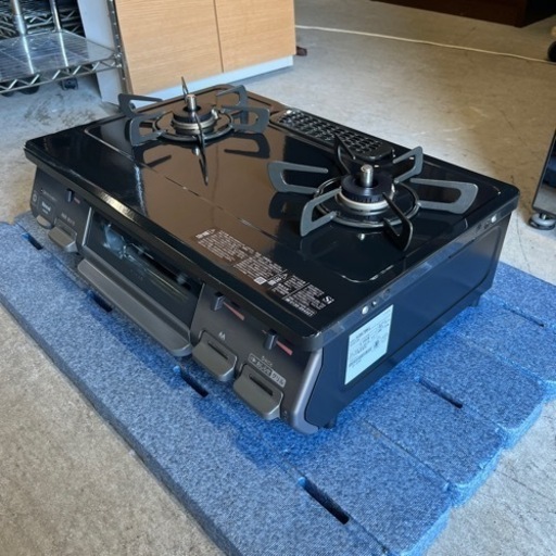 ☆品薄商品☆ 美品!! 激安!! 60cmタイプ リンナイ ガスコンロ グリル付き 左強火力 2020年 ガステーブル KG67BKL