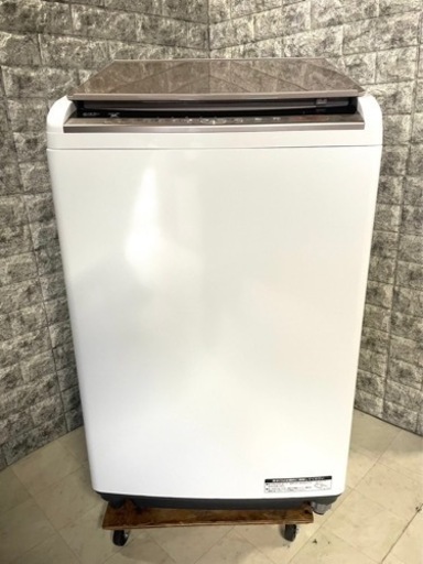 ★3ヶ月保証付き★洗濯乾燥機★2018年★HITACHI★BW-DV80C★8kg★S-766