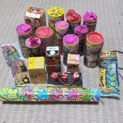 噴出花火等18個セット