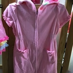 未使用　キッズ　子供服　女児服　ピンク系　100サイズの画像