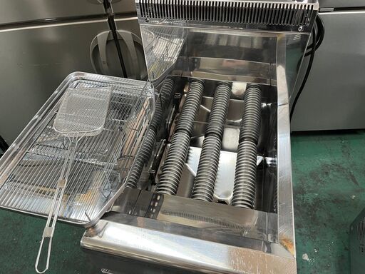 ★タニコー　マイコン付き ガスフライヤー（涼厨）　18L　都市ガス用★