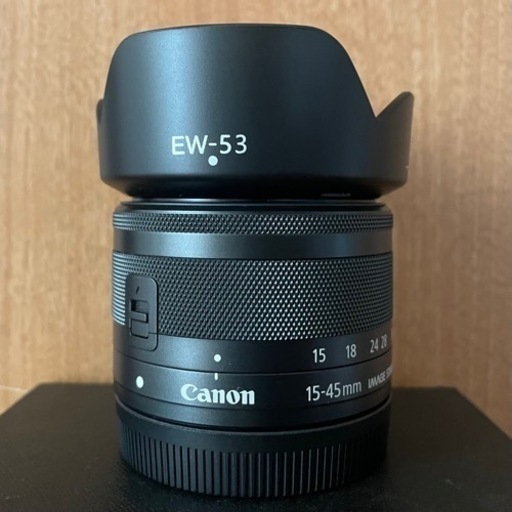 キヤノン Canon 標準ズームレンズ EF-M15-45mm F3.5-6.3IS STM(グラファイト) ミラーレス一眼 一眼レフ