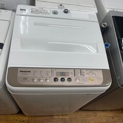 【リサイクルショップどりーむ鹿大前店】No.6267　洗濯機　Panasonic　2018年製　7.0kg　スリムなのに大容量　NAーF70PB11　