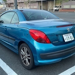 プジョー207CC　訳アリの画像