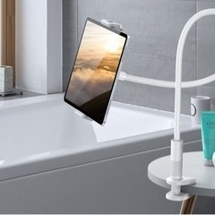タブレット&携帯　寝ながらアームスタンド　スマホスタンド　タブレットスタンドの画像