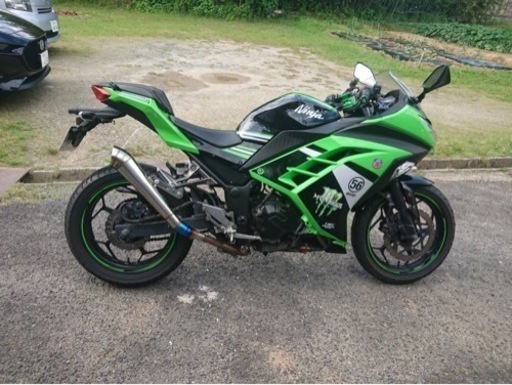 NINJA250 タイヤ前後新品 自賠責約2年付