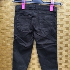 未使用　キッズ　子供服　女児　ズボン　ブラック　110の画像