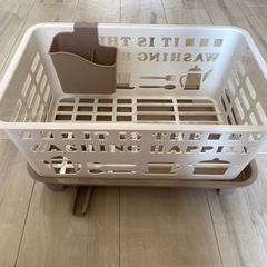 洗い物カゴ　食器置き　水切りの画像
