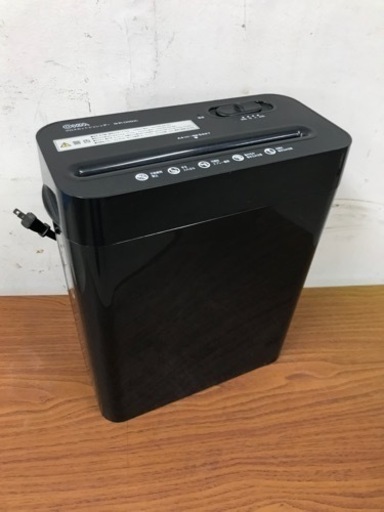 K2306-577 OHM クロスカットシュレッダー　SHR-DW50C 動作確認済　傷、汚れあり