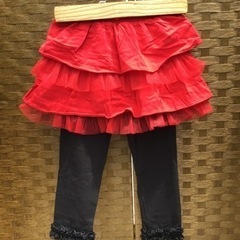 未使用　キッズ　子供服　女児　スカート　レギンス