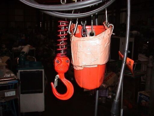 値下げしました／必見！／電動チェンブロック＋トロリ（箱入り）セット／0.5ｔ