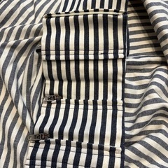 ❤️子供用です笑ベッタ　ベビー用品キャリーミープラス　ロンドンストライプ（ネイビー）の画像