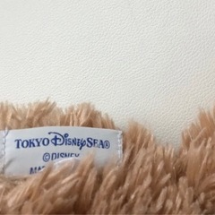 ディズニーシー　ダッフィ　クッション　ぬいぐるみの画像