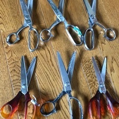 手芸用品　糸　ハサミの画像
